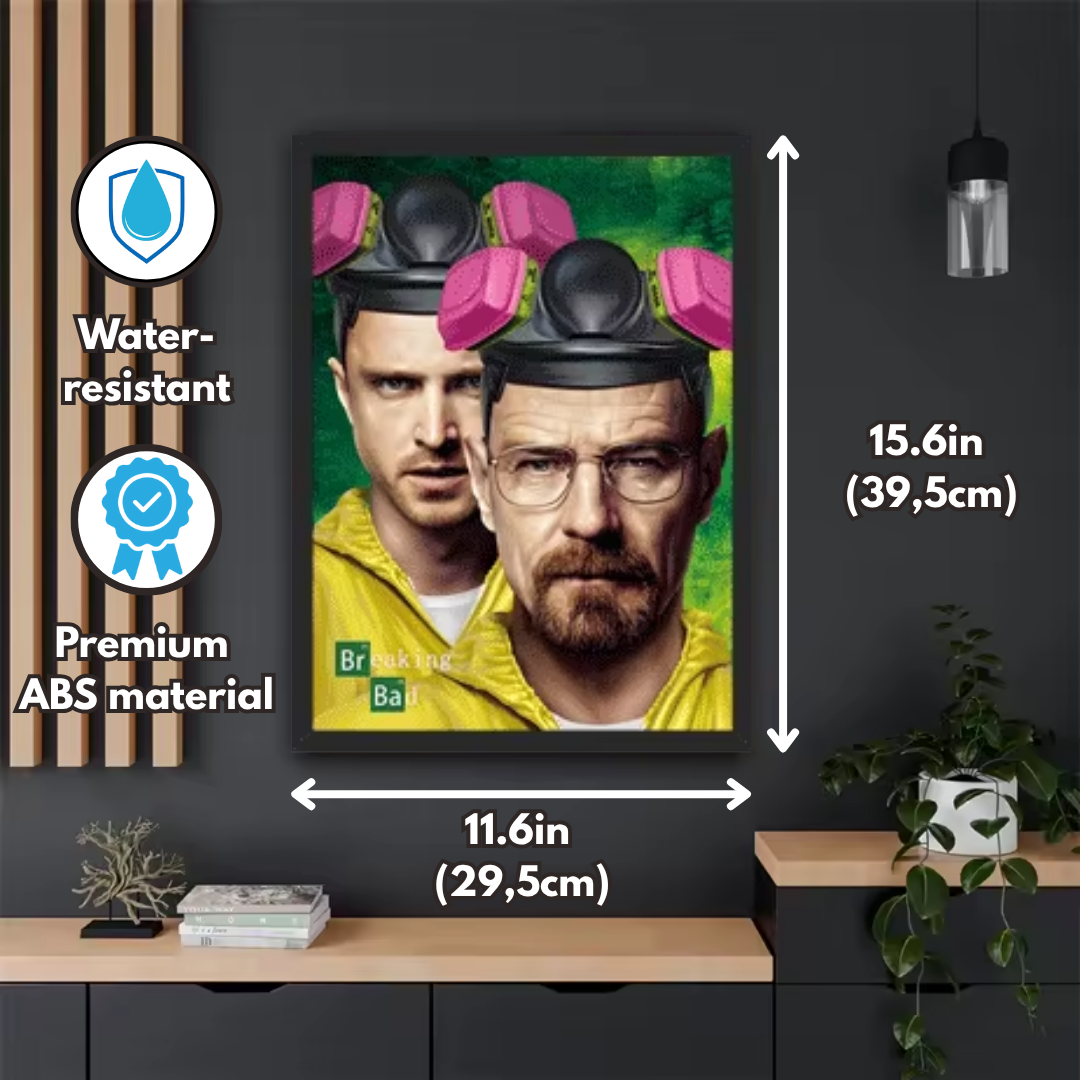 3D Lenticular Poster with Double Image
